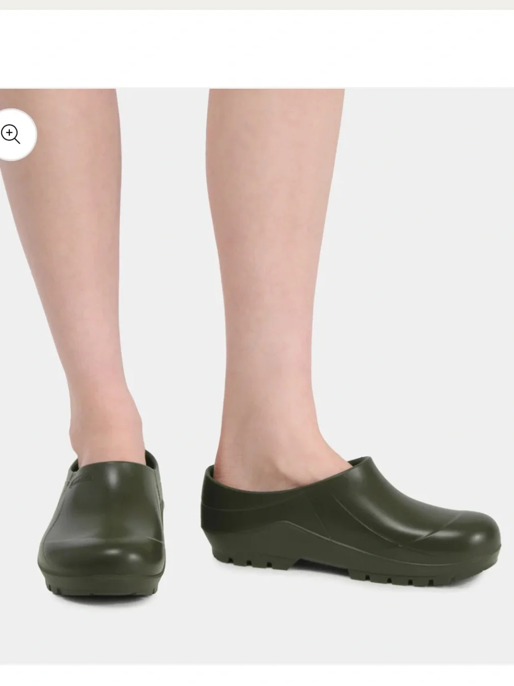 Gardenheir Italian Garden Clogs in Olive Green